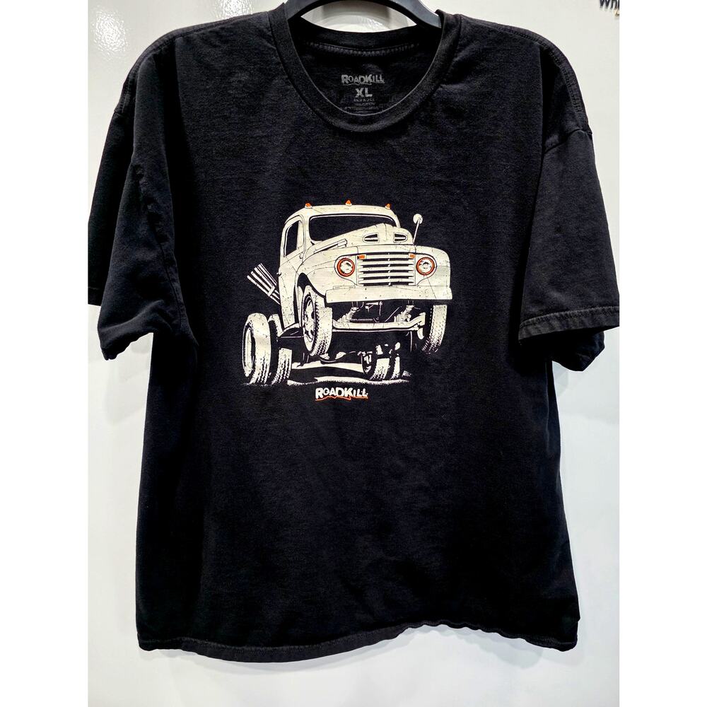 Roadkill #BecauseRoadkill T Shirt XL Made in USA Original Merch Hot Rod Tee